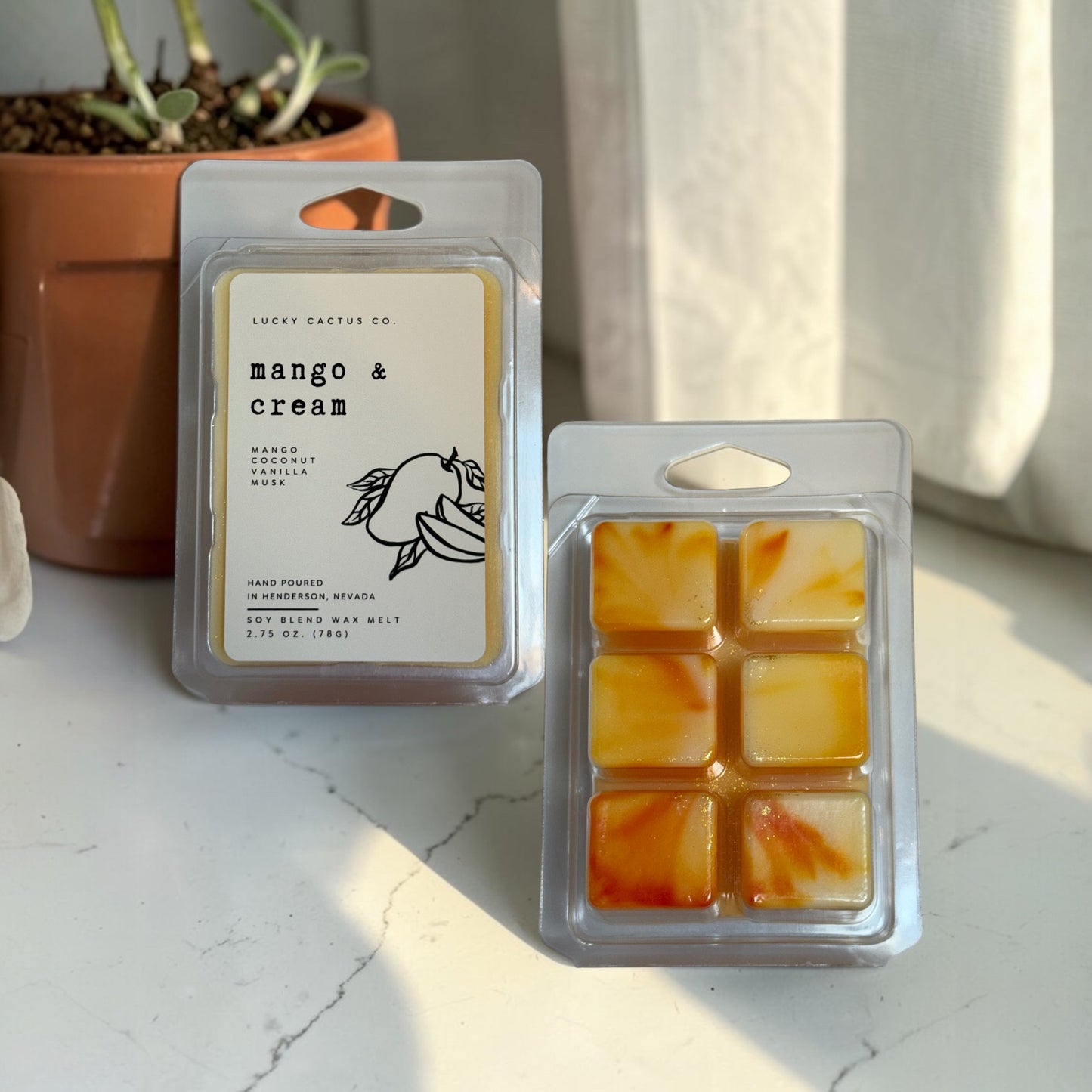 Mango & Cream Soy Wax Melt
