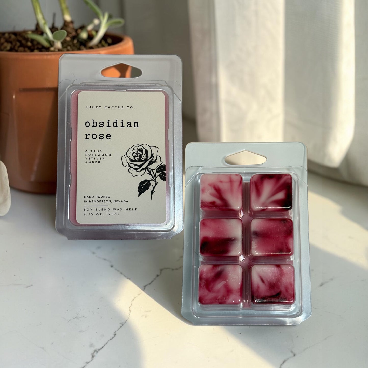 Obsidian Rose Soy Wax Melt