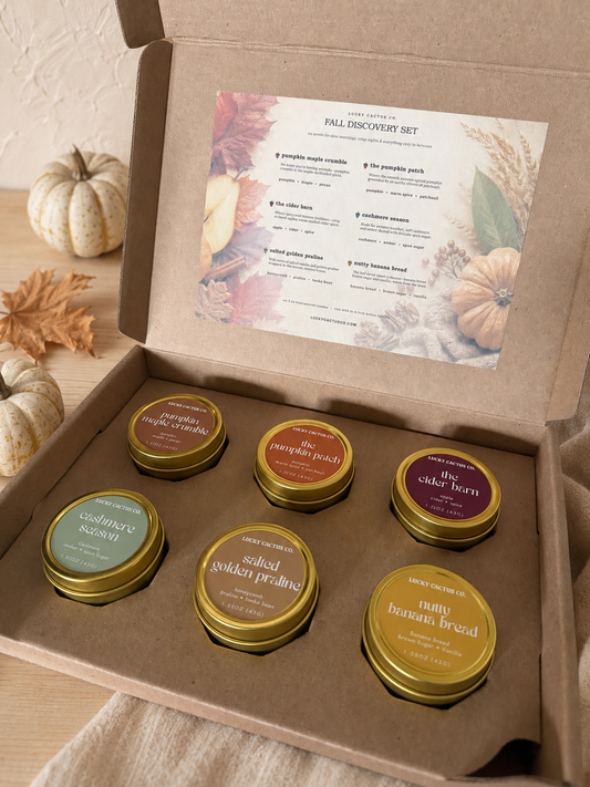Fall Discovery Set | Six Mini Candles