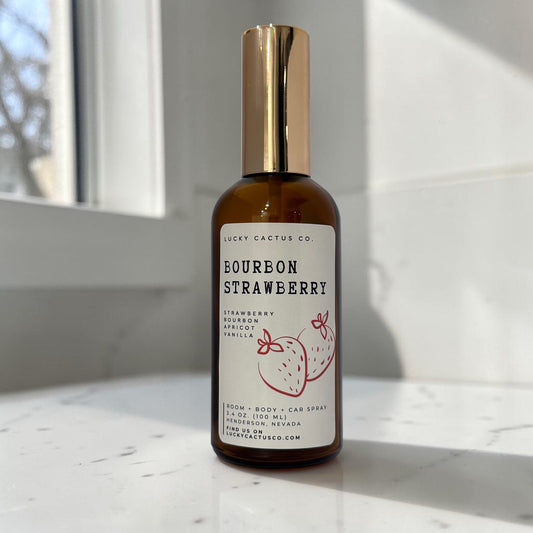 Bourbon Strawberry Room + Body + Car Spray